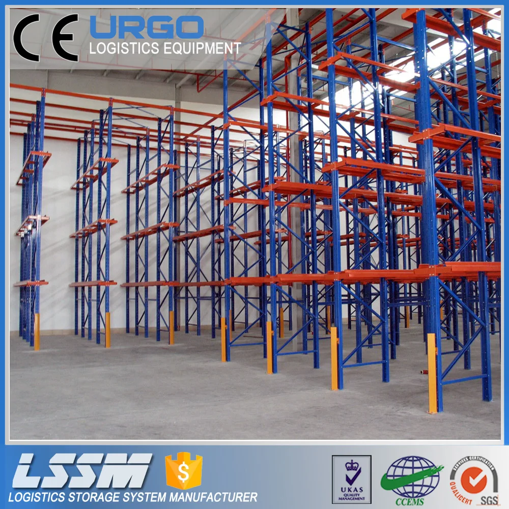 Экономия места на складе, тяжелый привод в системе поддонов