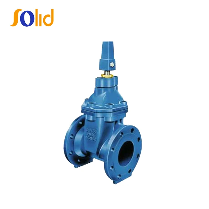 BS 5163 PN16 DN150 Ductile Iron Soft Seal Non Rising Stem Resilient Seated Gate Valve DN300