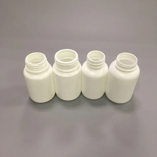 
100ml White HDPE cylinder Plastic Bottles Pharmaceutical bottles 