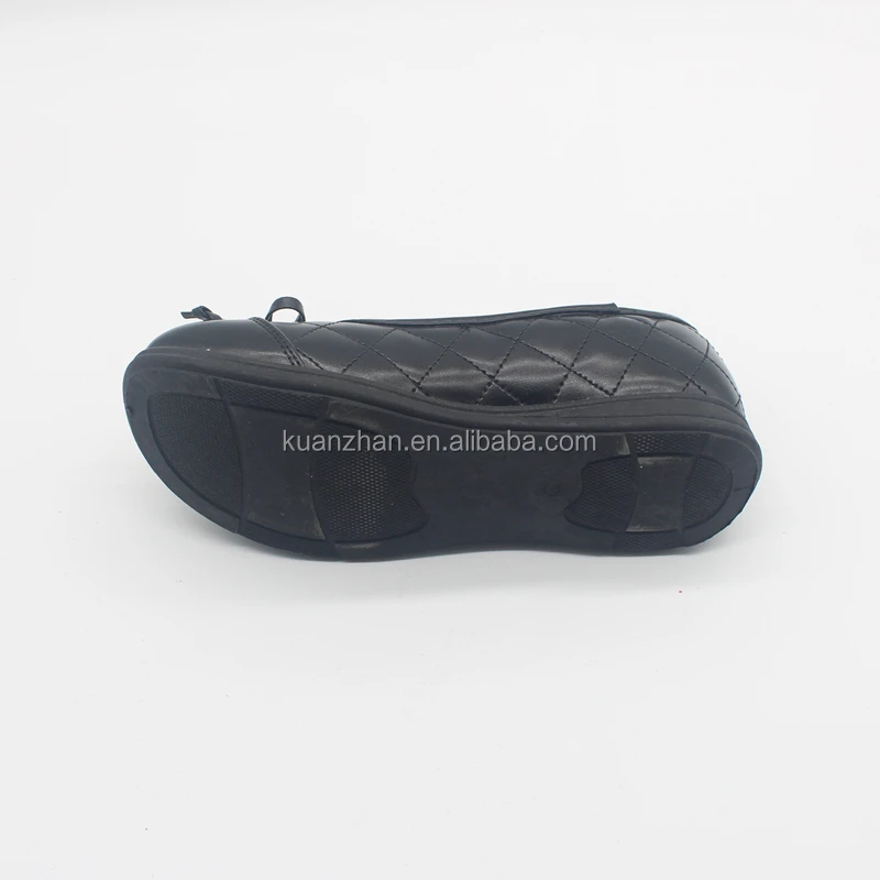 Hot sale kids school shoes PU upper PVC injections shoes