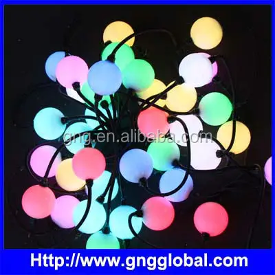 50mm full color LED ball type led milky pixel module WS2811 led pixel module