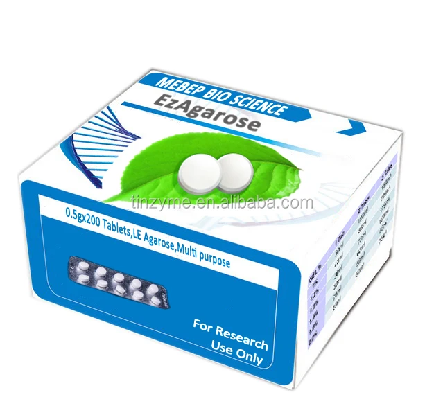 LE Agarose Tablets Pre-weighted Agarose OEM avilable