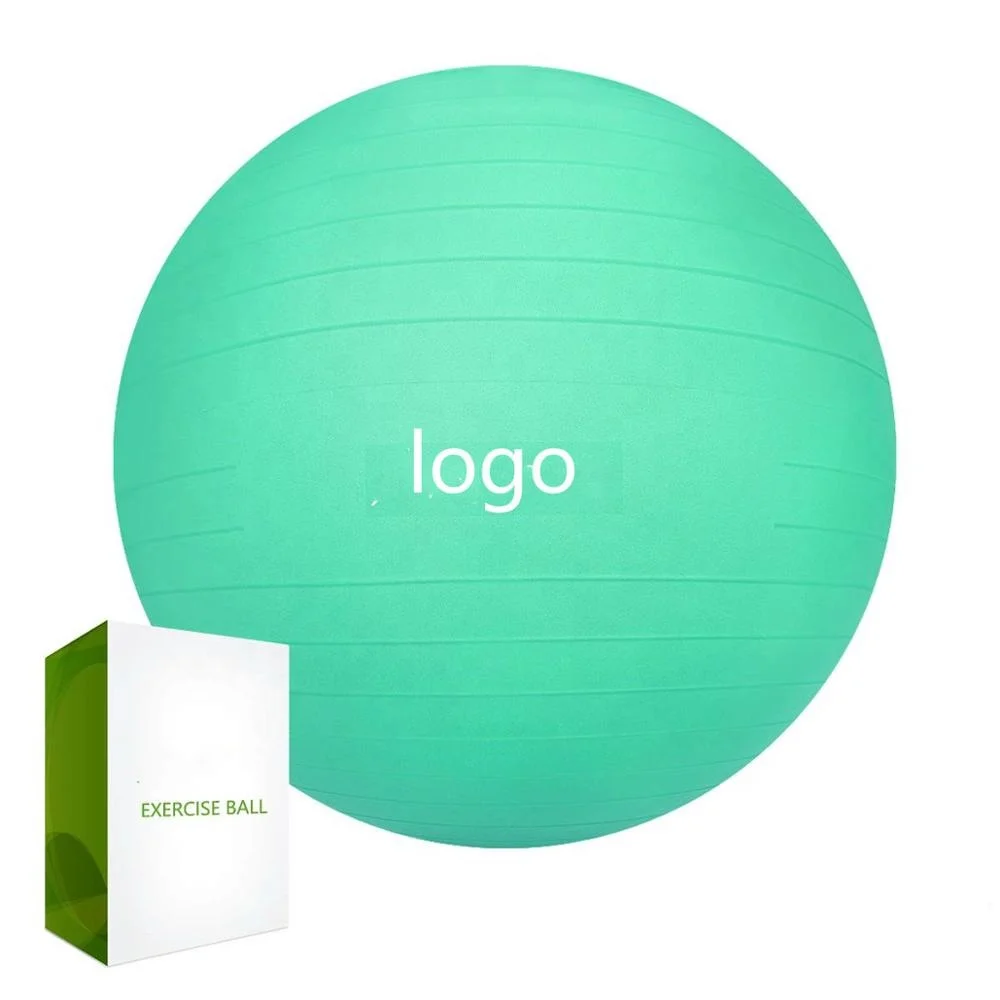 Экологичный швейцарский мяч, мяч для упражнений в тренажерном зале из ПВХ, мяч для фитнеса и йоги