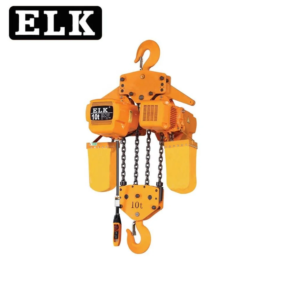 2,5 тонн, Двухскоростной электрический цепной подъемник, Строительная техника и подъемник сцепления с электрической тележкой