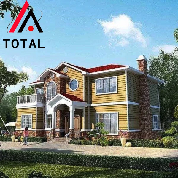 Modern standard luxury prefabricated light steel frame villa