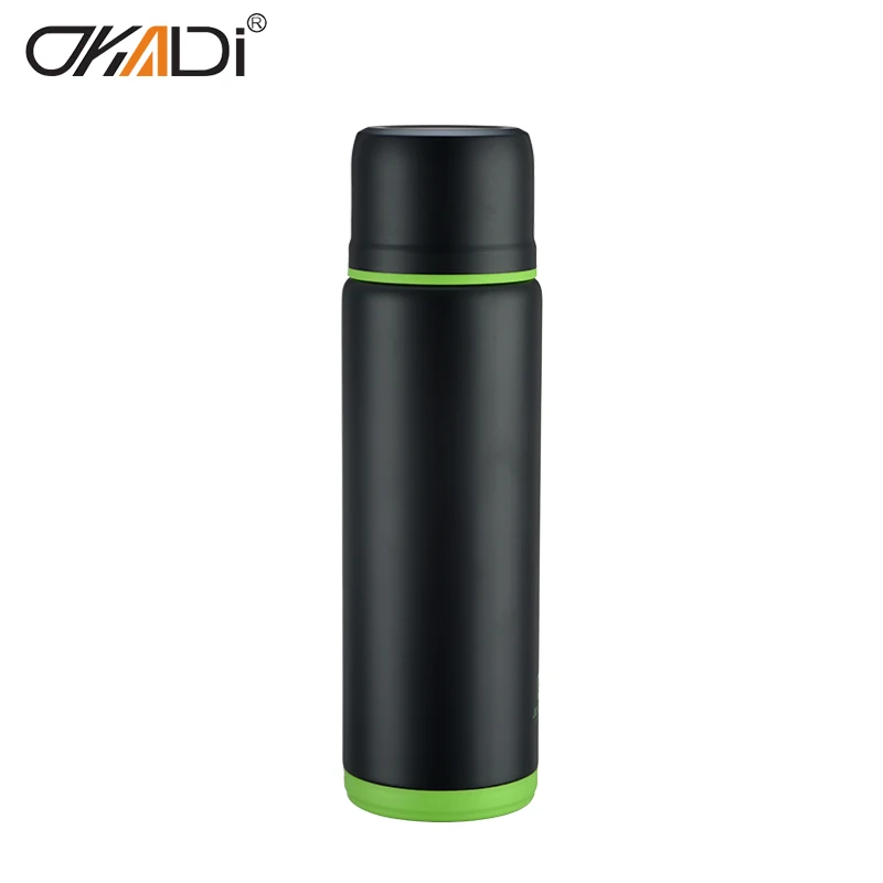 Outdoor Sports Vacuum Stainless Seel Insulated Outdoor Travel Water Bottle Thermos Flask 1 Liter Thermos