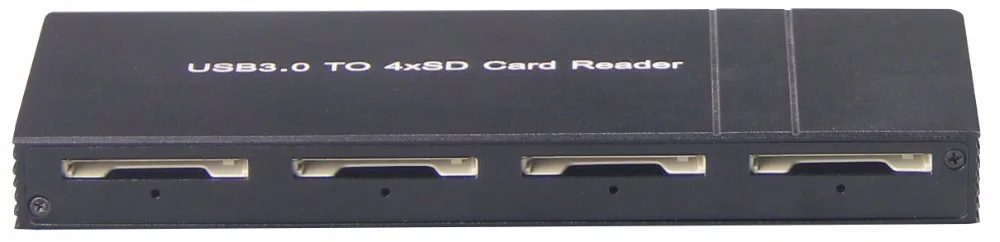  Алюминиевый корпус для суперскоростного 3 0 SD кард-ридер с 4 портами мульти-в-1 карт ридер от