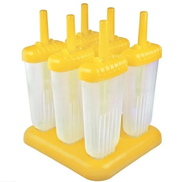 6 Pieces Popsicle Molds Ice Pop Maker