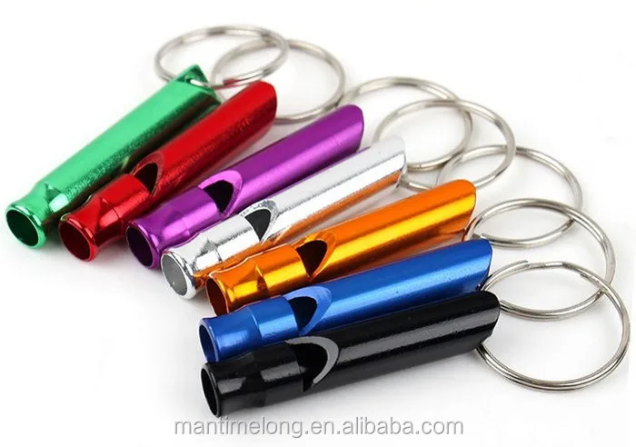 
Mixed Aluminum Emergency Survival safety whistle funny whistle ring whistle 