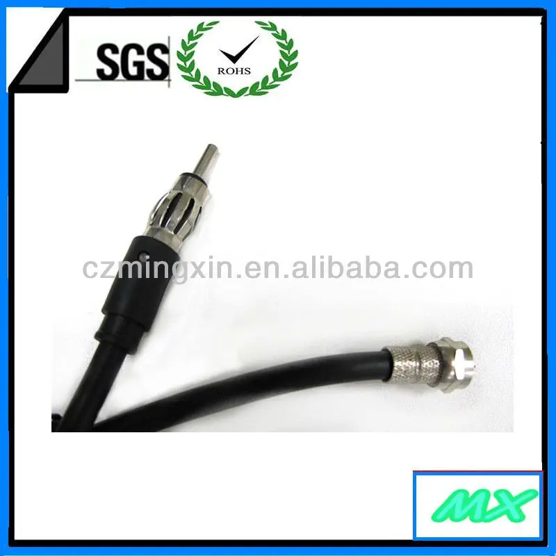 Автомобильная антенна кабель, F-din разъем, Rg6