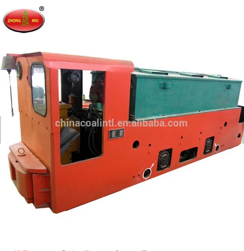 
China Coal Mine Battery Locomotive 8T Underground Mining Locomotive 