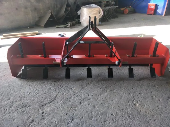 Farm machinery tractor mounted land leveller