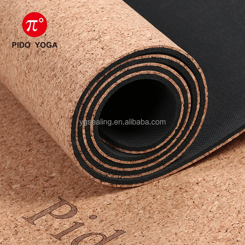 Eco friendly yoga mat natural cork mat