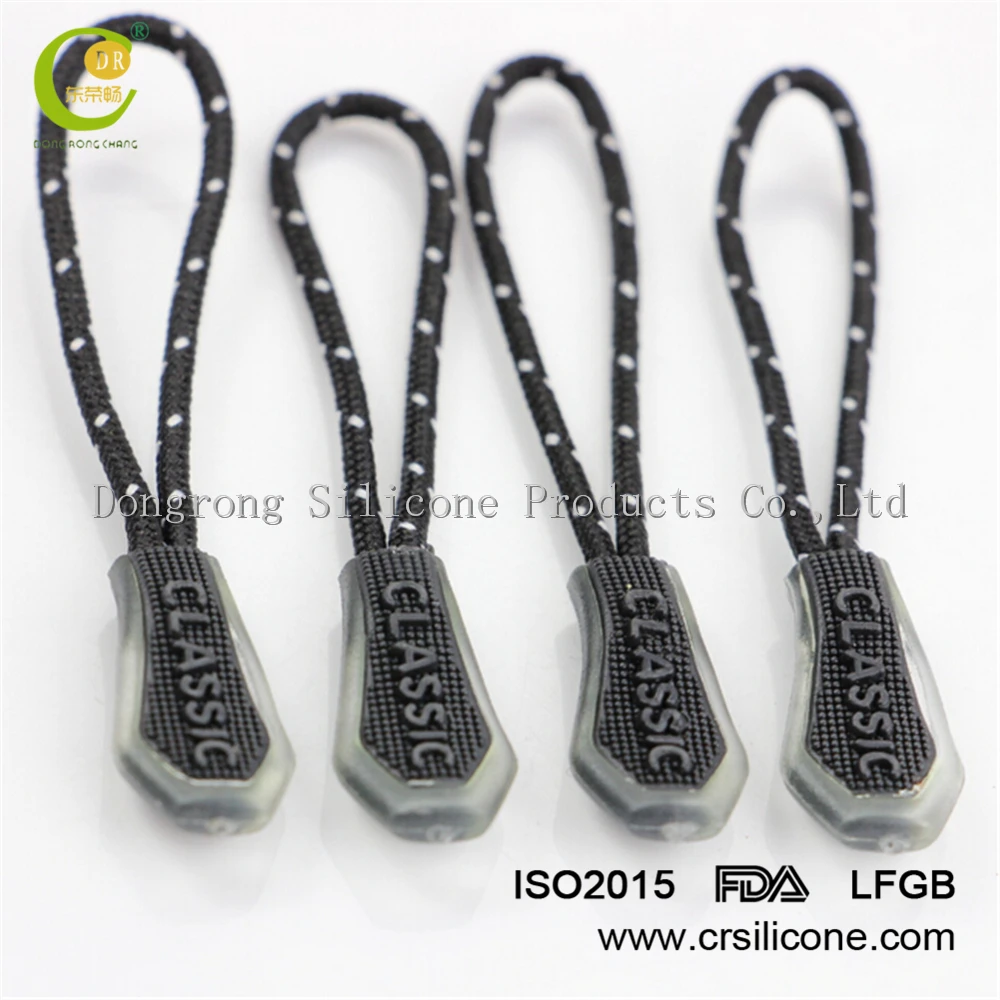 
Top quality oem logo design fashion pattern artwork embossed micro-injection custom soft pvc fancy zipper pulls 
