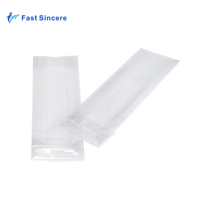 Rectangular High Quality Bopp Opp Gusset Block Square Bottom Bags