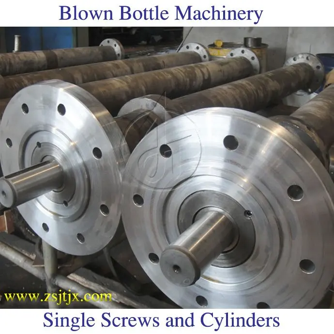 sj 180mm single screw and barrel for pe recycling machine