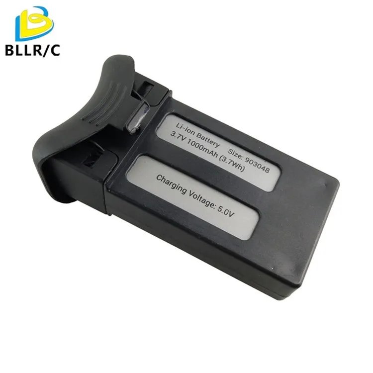 Литиевая батарея 3,7 в 1000 мАч для дрона SJRC S20W T25