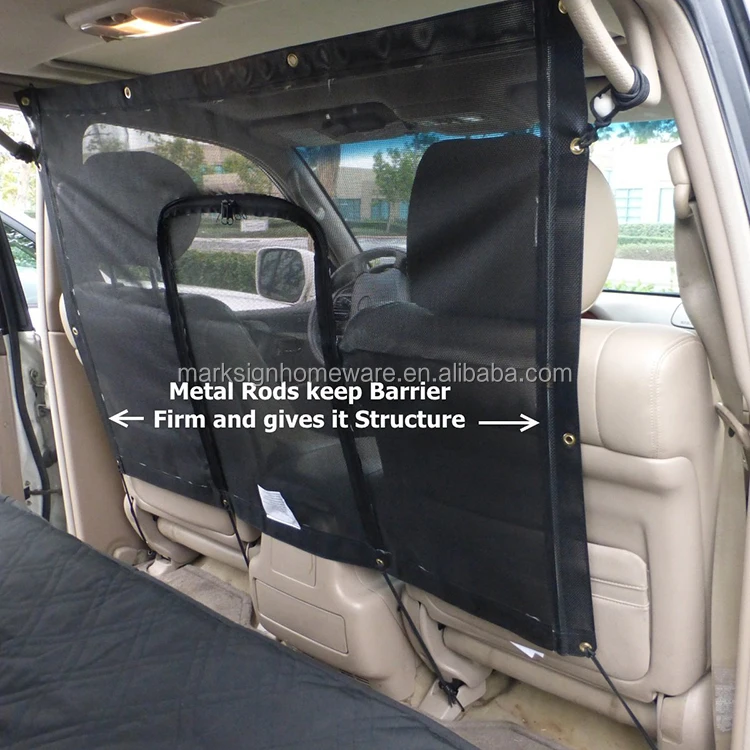 Mesh Pet Barrier with Zippered Door