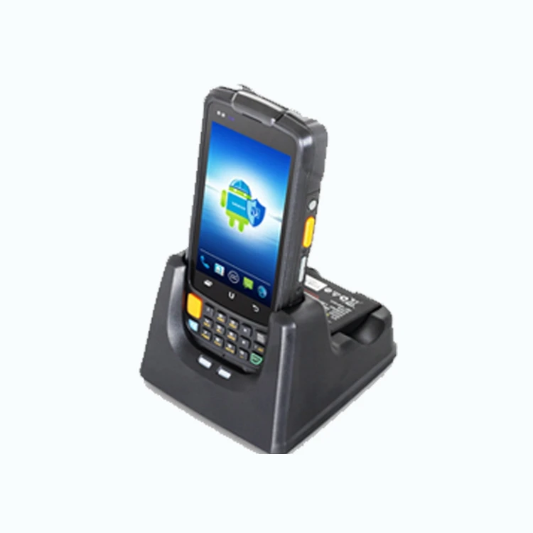 Black color handheld android PDA laser barcode scanner