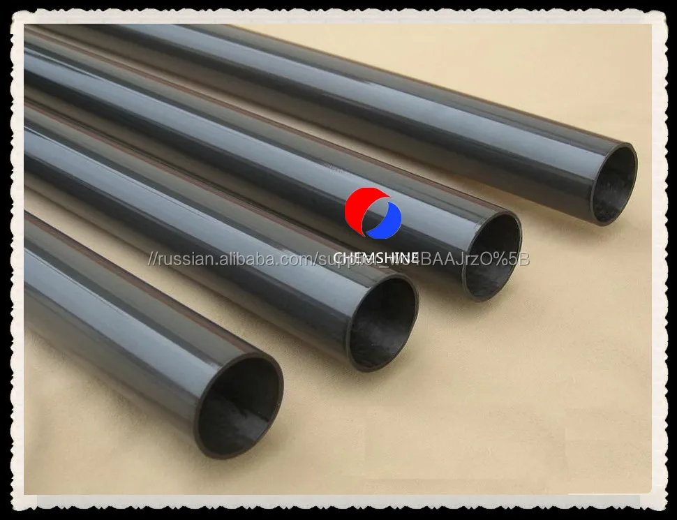 15 мм толщина 3 К углеродного волокна ткани из углеродного волокна трубы