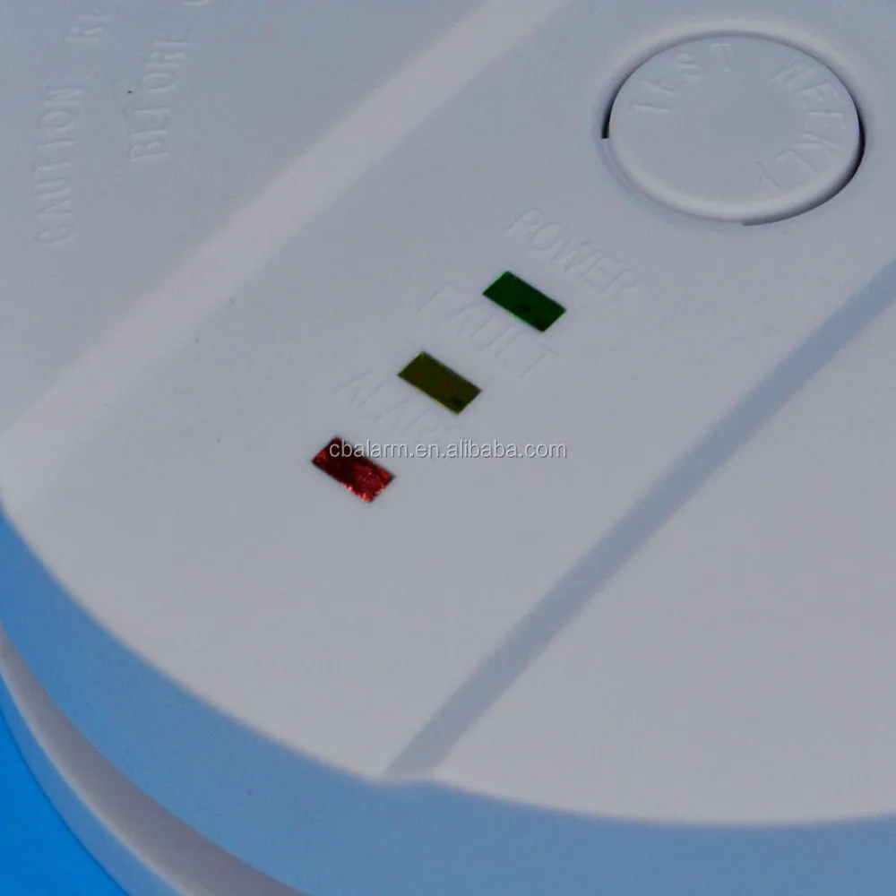 High Quality CO Detection EN50291 Carbon Monoxide Detector Beeping