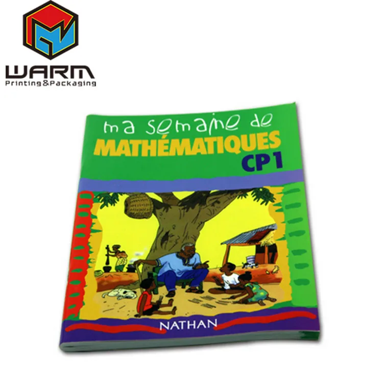 China English College Textbook Printing Low Cost Photo Book School Book