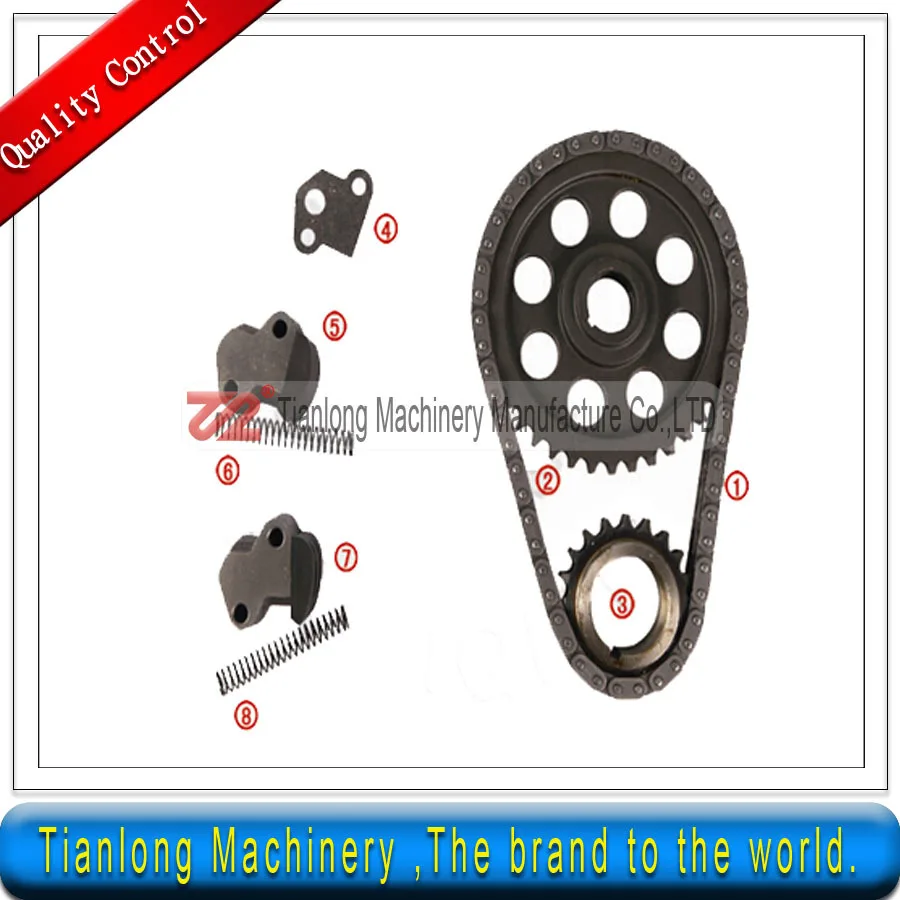 TK-NS201-A Engine Timing Chain Kit for H20 with 13028-73601 Chain