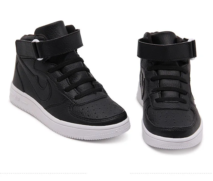 
china Fashion Design Kids Sneakers Girls Leather Rubber Shoes Boys Casual Shoes 