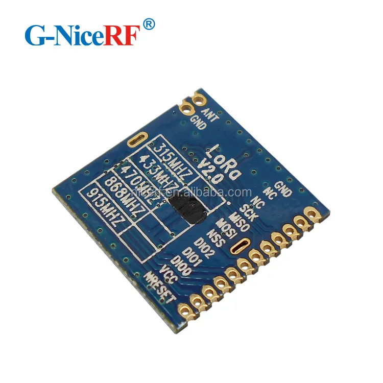 G-NiceRF 433MHz SPI Interface LoRa1278 Wireless Transceiver RF Transmitter Receiver Module LoRa Module 433MHz