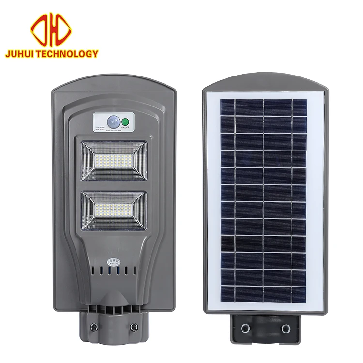 High efficiency smd 6v 40w 60w 80w 100w ip66 outdoor waterproof all in one led solar street light price