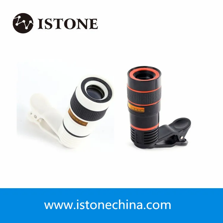 Universal Clip 8X 12X Zoom Mobile Phone Telescope Lens Telephoto External Smartphone Camera Lens for Smartphone
