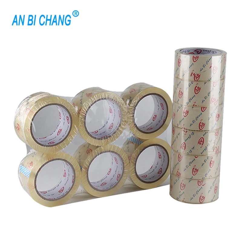Shenzhen OEM custom transparent adhesive bopp packing cellulose tape
