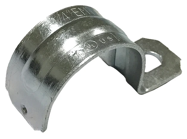 EMT One hole strap for electrical EMT conduit
