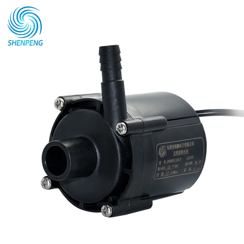 12v 24v 48v BLDC Circulating Water Pump With Lift 12m 21lpm