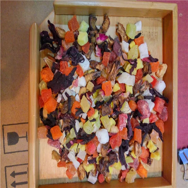 Ароматный чай, вкусная чайная смесь, Цветочный Фруктовый смешанный чай