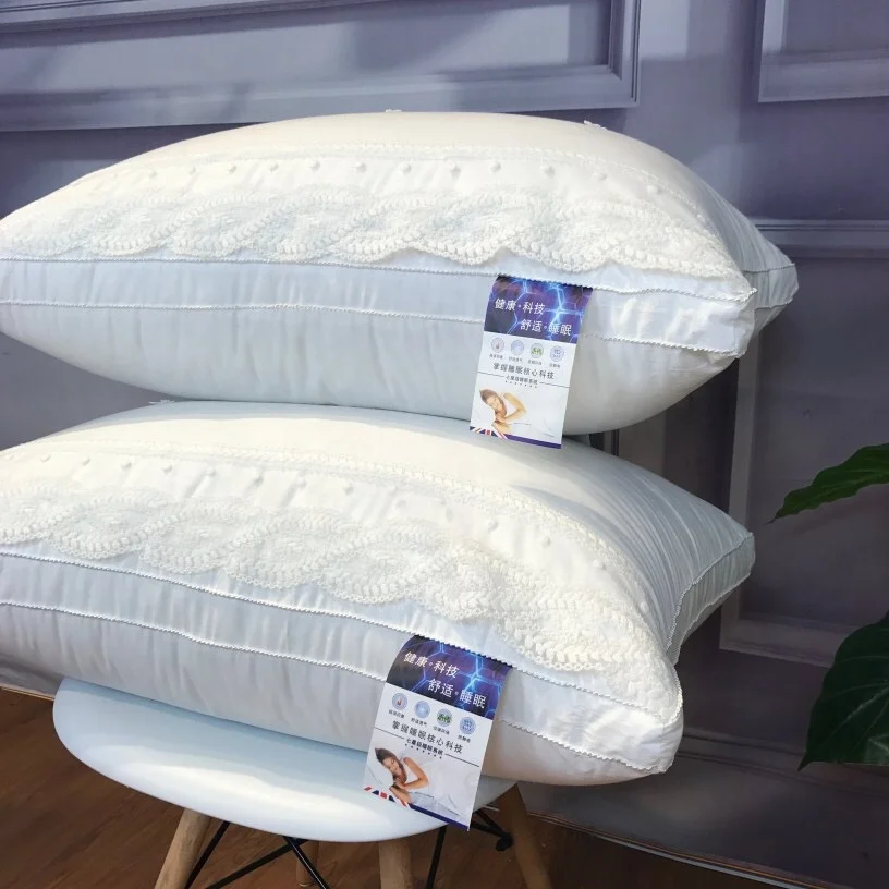QUILTED MICROFIBER PILLOW 100% DOWN AND FEATHER PILLOW