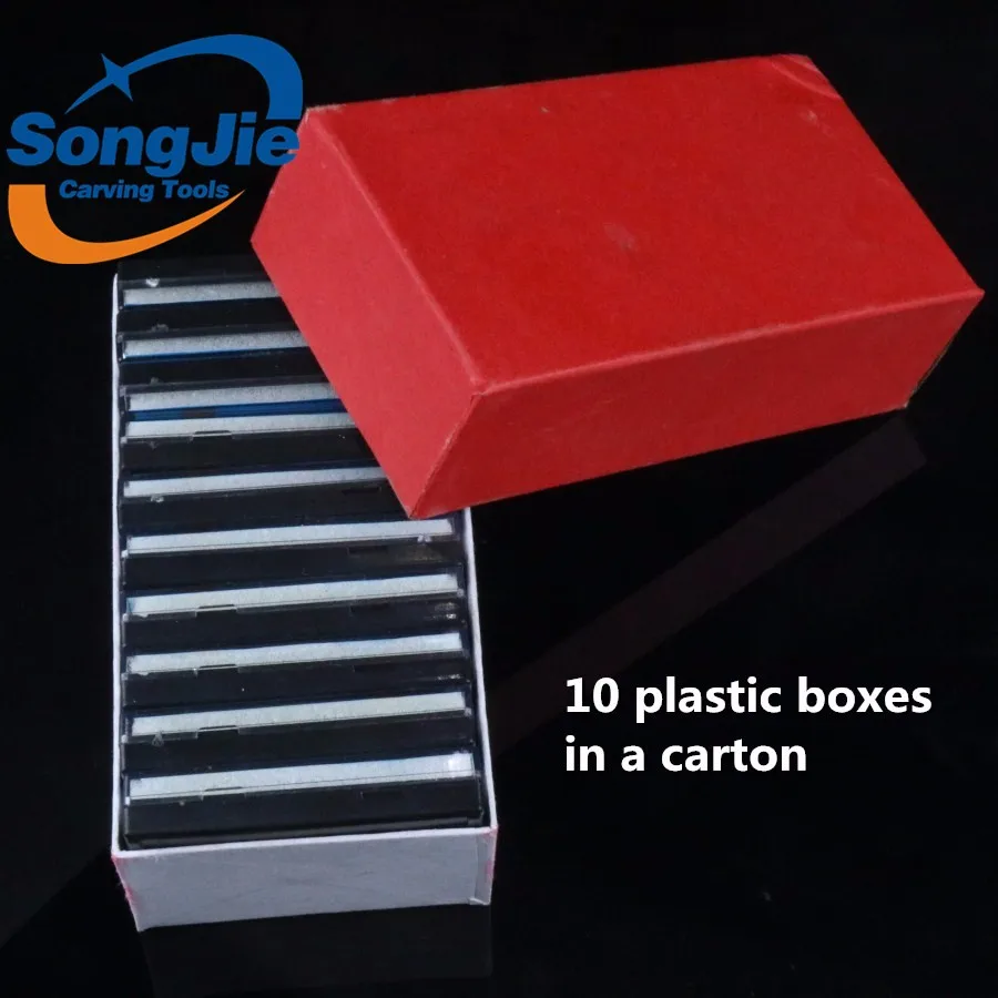 5 Pcs 45 Degree Roland Cutting Plotter Blade and 1 pc Roland Vinyl Cutter Blade Holder