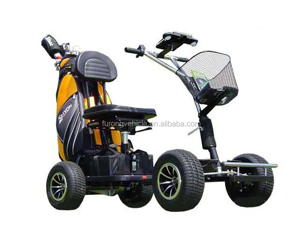 4 wheel electric golf cart with single seat CE 1000W 24V OEM private brand