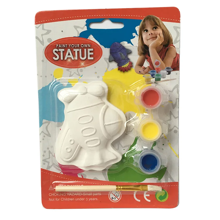 CU2561-3 New Style Personalized DIY Ceramic Doll , Painted Ceramic set