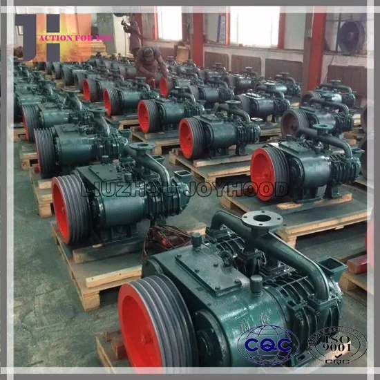 Oil free 2 cylinder air compressor pump for cement semi trailer