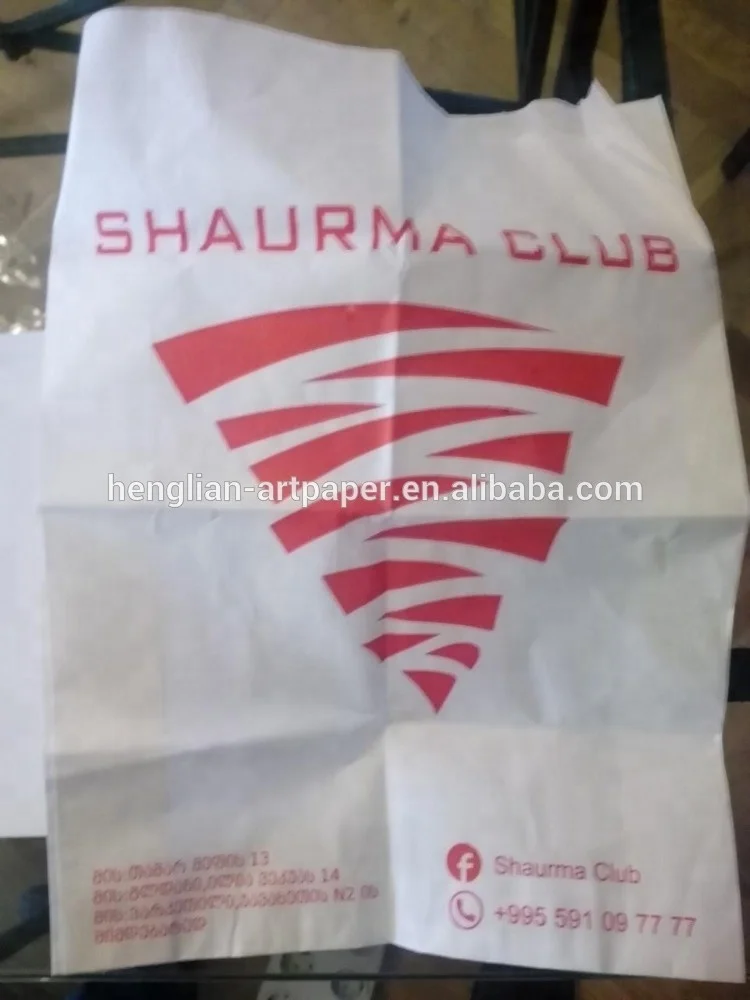 100% food grade pe coated paper for box