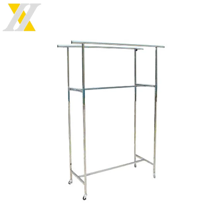 metal powder coated clothing rack display furniture for clothes store  clothes display rack