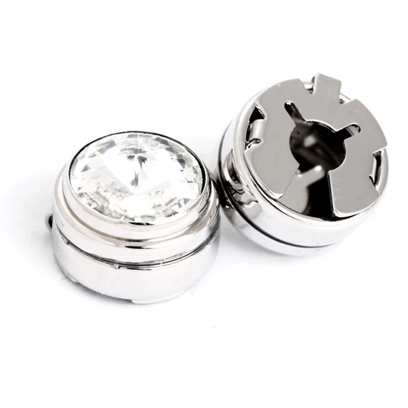 New design diamond covered clothing buttons cufflink