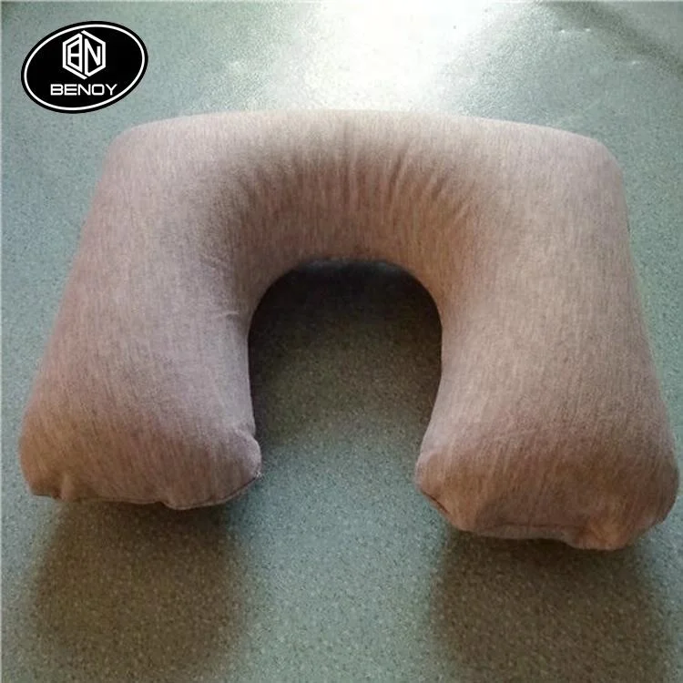 Лидер продаж, набор для путешествий Amazon airline с надувной подушкой, маска для глаз, Тапочки