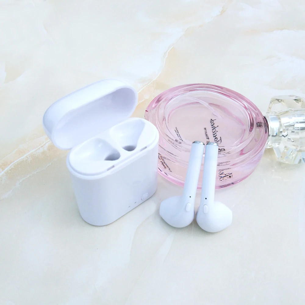 2019 Заводской магазин BT 5,0 наушники True Stereo водонепроницаемые i7s Mini Tws Беспроводное зарядное устройство наушники