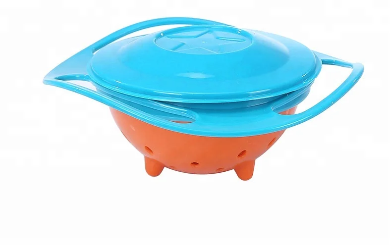 Wholesale Anti Spill Gyro Bowl- 360 Rotating High Qualoty Baby Bowl