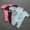 baby girl boys rompers girls clothes Christmas short sleeve kids romper newborn infant roupas de bebe