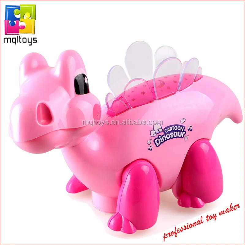 
B/O dinosaur bump & go light sound cartoon dinosaur toy 