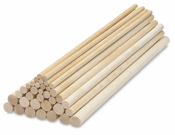 Birch Wood Dowel Rods