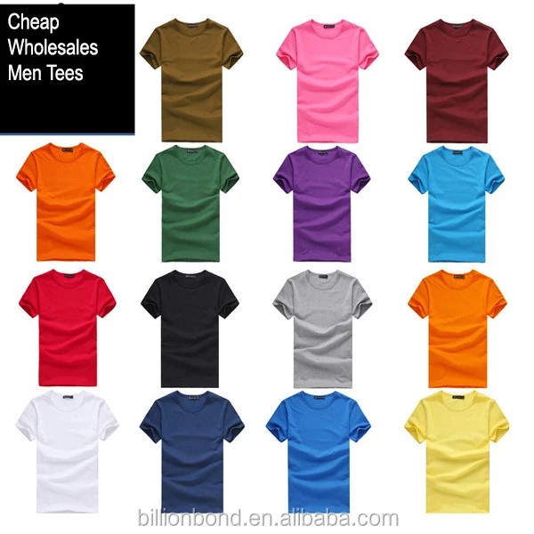 Promotional Men Cotton T-Shirt Wholesale Logo Customize Custom T Shirt Printing